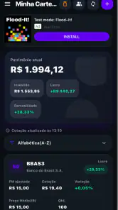 Planilha Invest screenshot