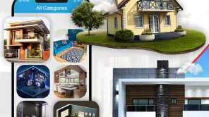 Plano de projeto de casa 3D screenshot