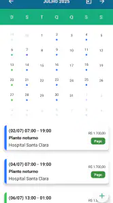 Plantãozinho screenshot