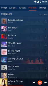 Player de música - versão paga screenshot