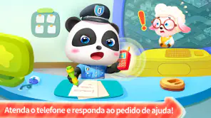 Policial Baby Panda screenshot