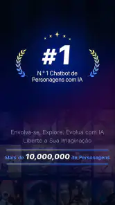 PolyBuzz: Fale com Amigos IA screenshot