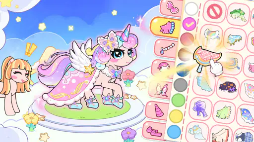 Pony World: Dress Up Magic 8