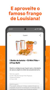 Popeyes Brasil screenshot