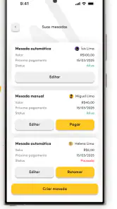 Powpay: Cartão,Mesada,Educação screenshot