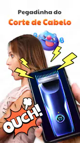 Prank: Cortar cabelo & Buzina screenshot