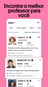 Preply: falar inglês e mais screenshot