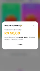 Presente PIX screenshot