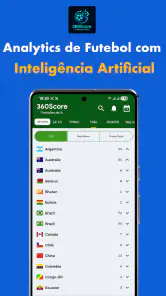 Previsões de IA 360Score screenshot