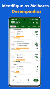 Previsões de IA 360Score screenshot