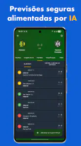 Previsões de IA 360Score screenshot