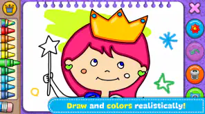 Princesas - Livro de Colorir screenshot