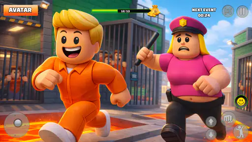 Prison Runner: Obby Game 3d 2