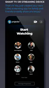 Projector screenshot
