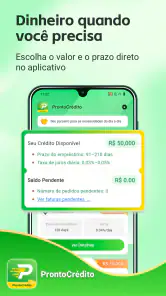ProntoCrédito-Dinheiro Online screenshot