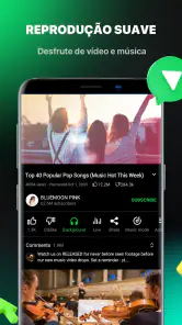 Pure Tuber: vídeos e músicas screenshot