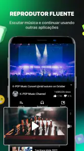 Pure Tuber: vídeos e músicas screenshot