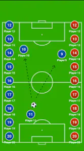Quadro Tático: Futebol screenshot