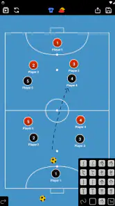 Quadro Tático: Futsal screenshot