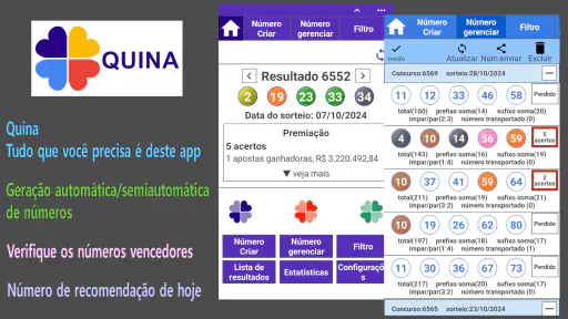 Quina (Gerador de números) 1