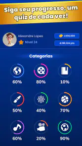 Quiz - Conhecimentos Gerais screenshot