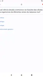 Quiz de Biologia 6