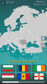 Quiz do Mapa Mundi screenshot