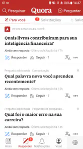 Quora screenshot