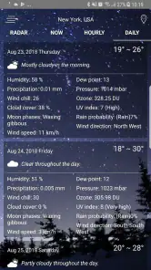 Radar meteorológico screenshot