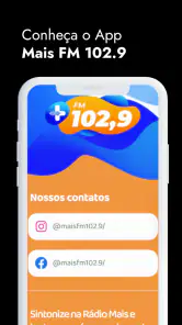 Rádio Mais FM 102.9 screenshot