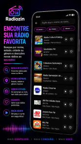 Radiozin: Rádios Online FM screenshot