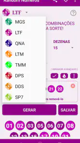 Random Números - Loterias screenshot