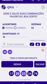 Random Números - Loterias screenshot
