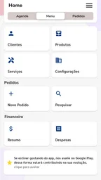 Cliente, Pedidos e Orçamentos 2