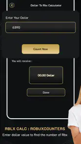 RBLX Calc : RobuxCounters screenshot