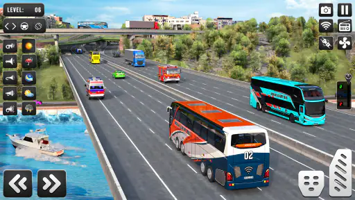 Real Bus Driving Games Sim 3D 7