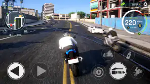 Real Moto Corrida screenshot