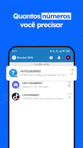 Receber SMS - N° Descartáveis screenshot
