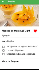 Receitas Fitness Faceis screenshot