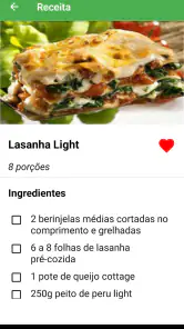 Receitas Fitness Faceis screenshot