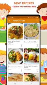 Receitas para crianças screenshot