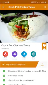 Receitas para crianças screenshot