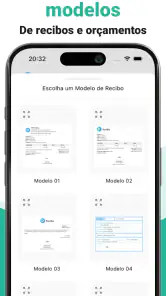 Recibo de Pagamento PDF screenshot