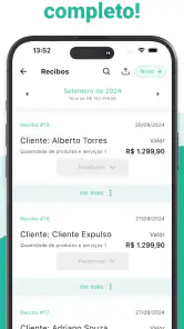 Recibo de Pagamento PDF screenshot