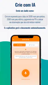 Recibo e Orçamento Fácil screenshot