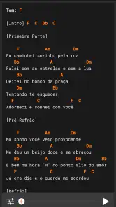 Recifra: Cifras e Letras screenshot