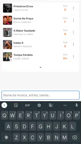 Recifra: Cifras e Letras screenshot