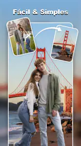 Recortar e Colar Foto Editor screenshot