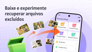 Recuperação arquivos de fotos screenshot