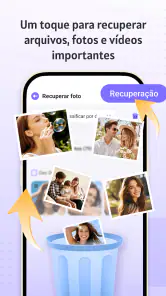 Recuperação arquivos de fotos screenshot